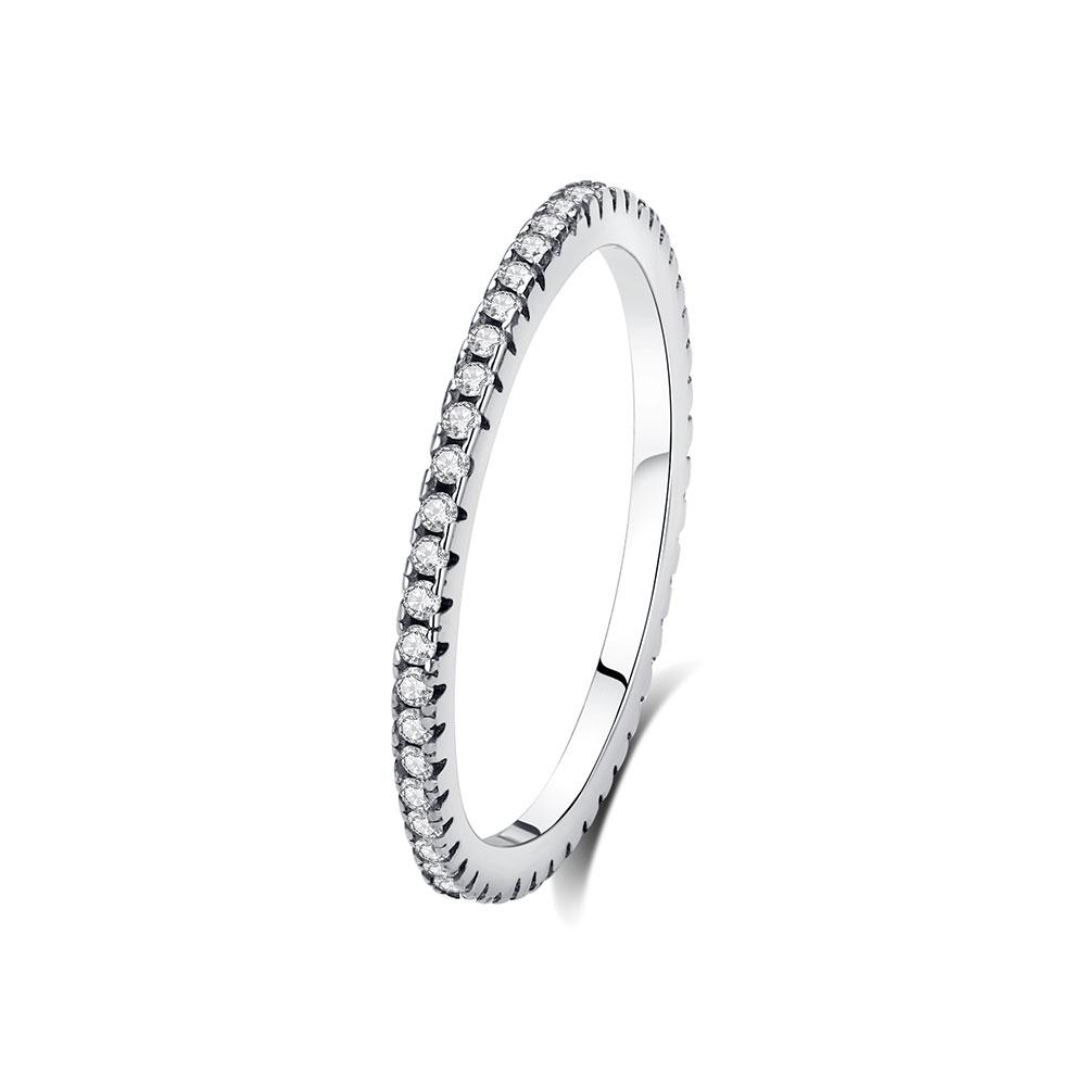 New 925 Silver Rings For Women Crown Love Heart Moon Sun Engagement Wedding Rose Gold Ring Luxury Jewelry Gift