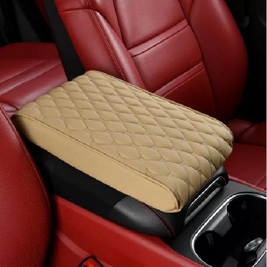 Car Armrest Pad Center Console Box Cover Leather Protector Cushion Accessories