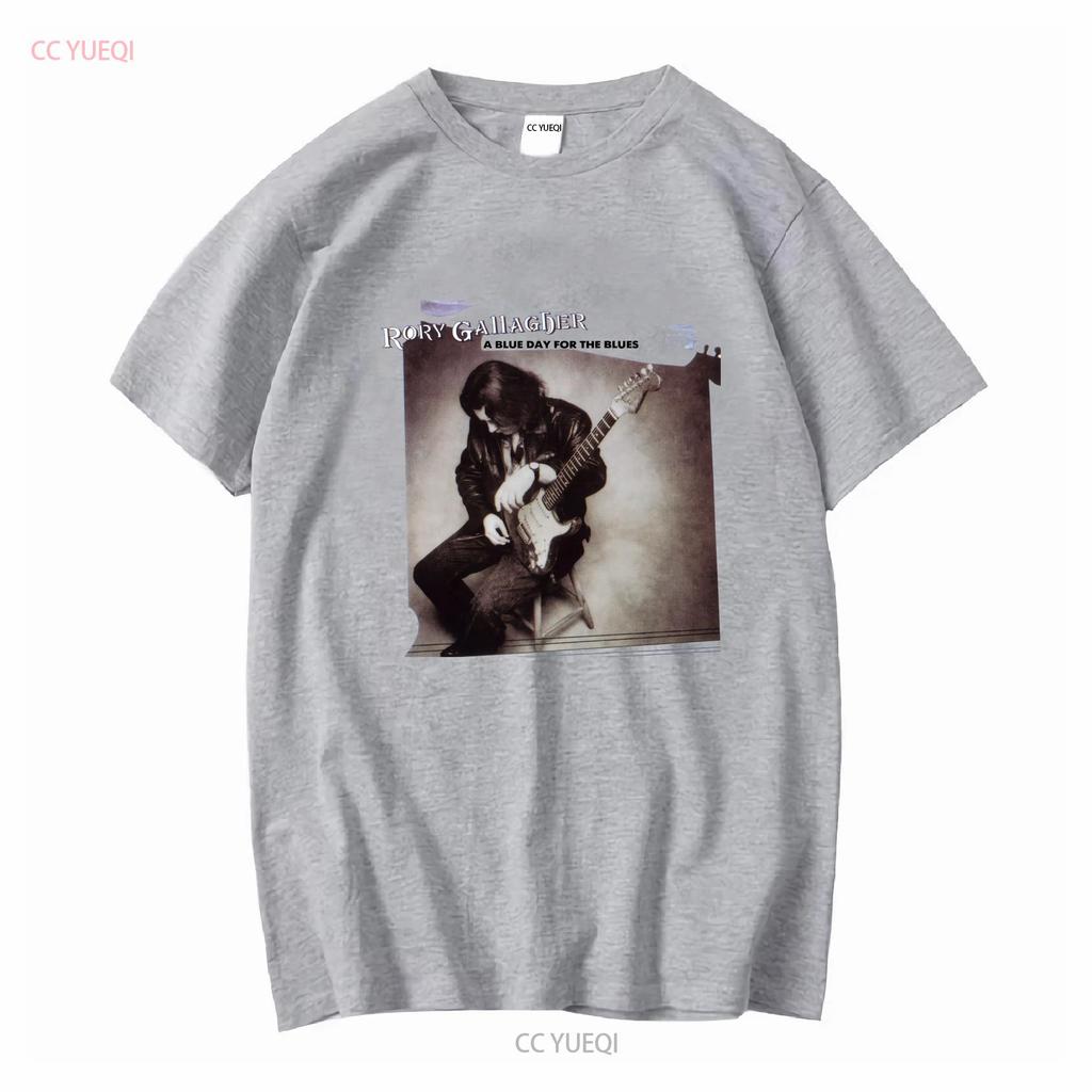 Rory Gallagher Blue Day for the Blues White S 2345XL T Shirt TMB1182 Vintage Washed Streetwear Fashion Unisex Soft Slightly