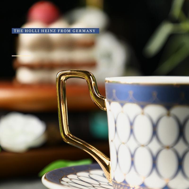 Special Beautiful Coffee Cup Set High-End Sense High-Value Light Luxury Ceramics High-End Exquisite Afternoon Tea Tea Set