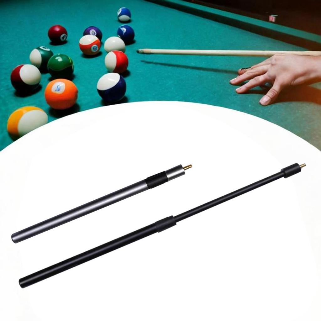Telescopic Pool Cue Extender Rod Retractable Aluminum Alloy Snooker Billiard Connect Shaft Lengthen Tool Billiards Accessories