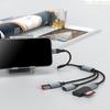 USB Type C to USB Adapter Type C Male to 3 USB 2.0 Female Adapter Extension Connector Type C OTG Cable for Laptop Tablet