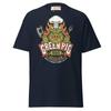 Green Pig BBQ T-Shirt - Vintage Smoke & Sauce Tee