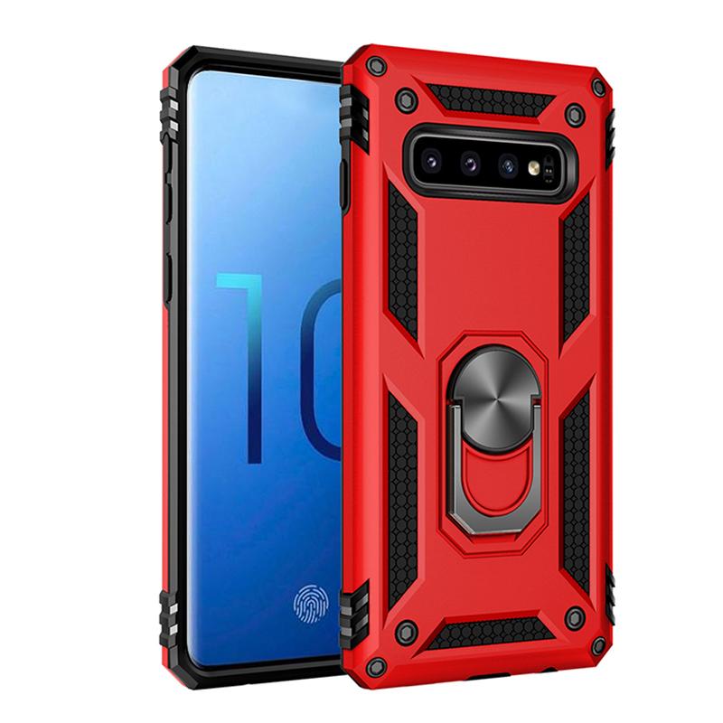 Anti-Fall-Hybrid-Schutz-Telefonhülle für Samsung Galaxy S10 5G S8 S9 Plus S10E Note 10 Pro Note 9 Note8 mit Fingerringabdeckung