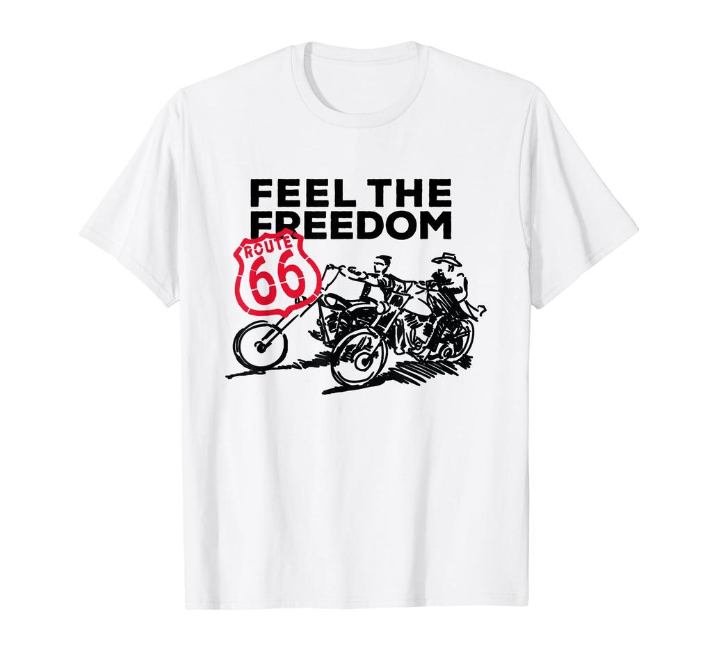 Tričko Route 66 Feel the Freedom