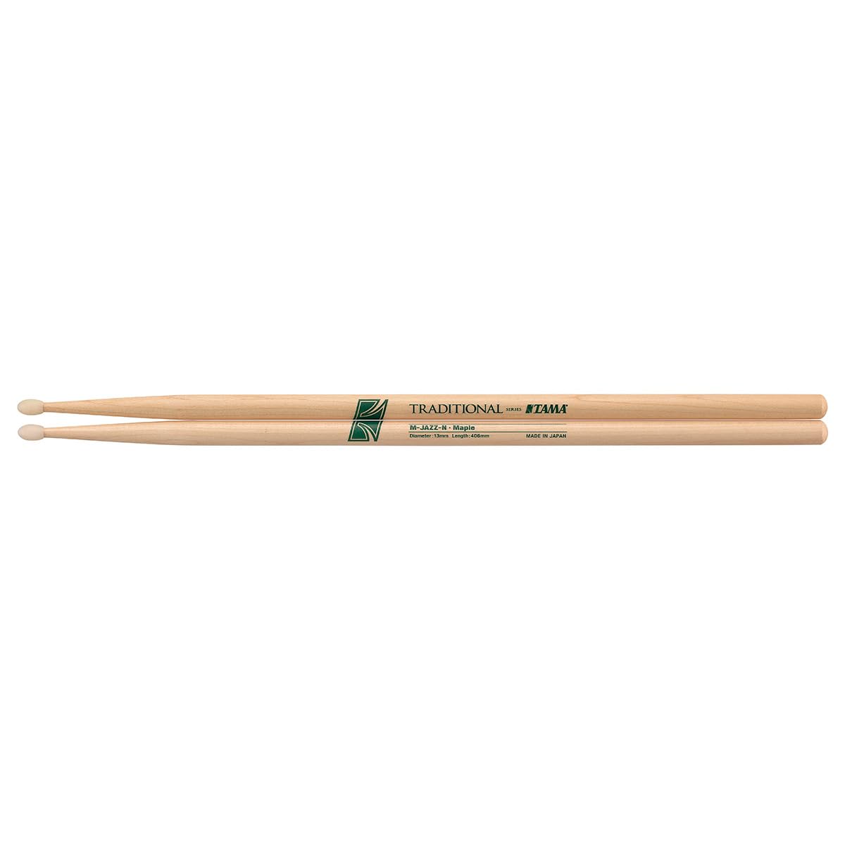 

TAMA Maple Stick Matte Finish 13mm Diameter 406mm Length M-JAZZ-N