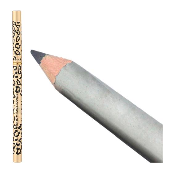 

Водостойкая леопардовая кисть для макияжа, двухсторонняя кисть-карандаш для бровей, удобная косметика