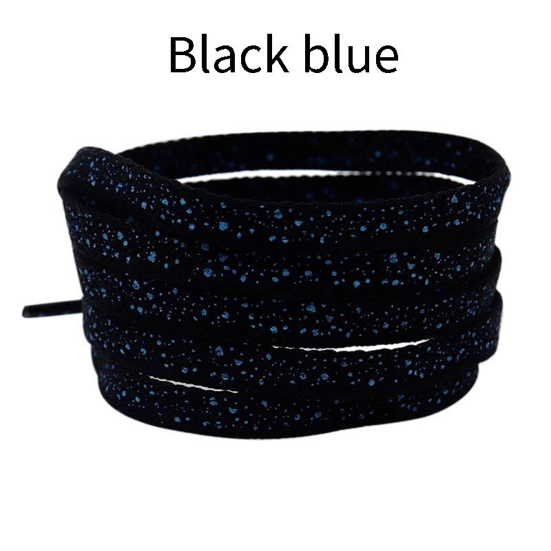 1Pair Ink Splash Rope Shoelace 0.8cm Wider Laces for Shoes Casual Sneakers Flat Shoelaces 100/120/140/160CM Shoes Accessories