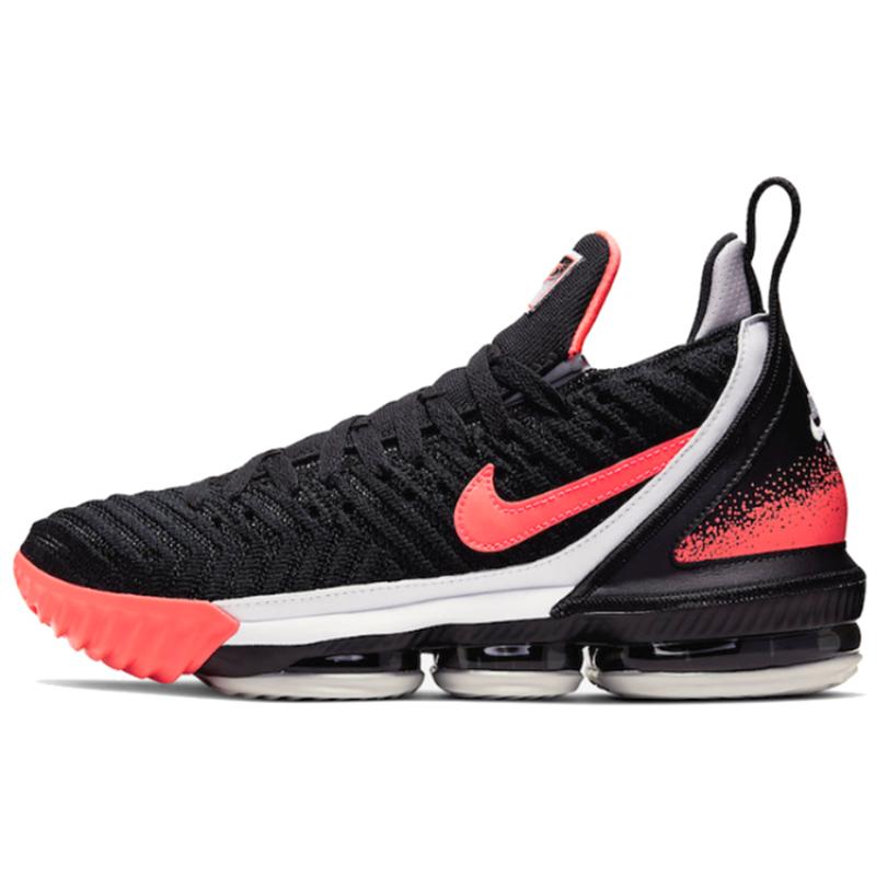 

Nike LeBron 16 Tech Challenge Hot Lava Black Sneakers CI1521-001 43
