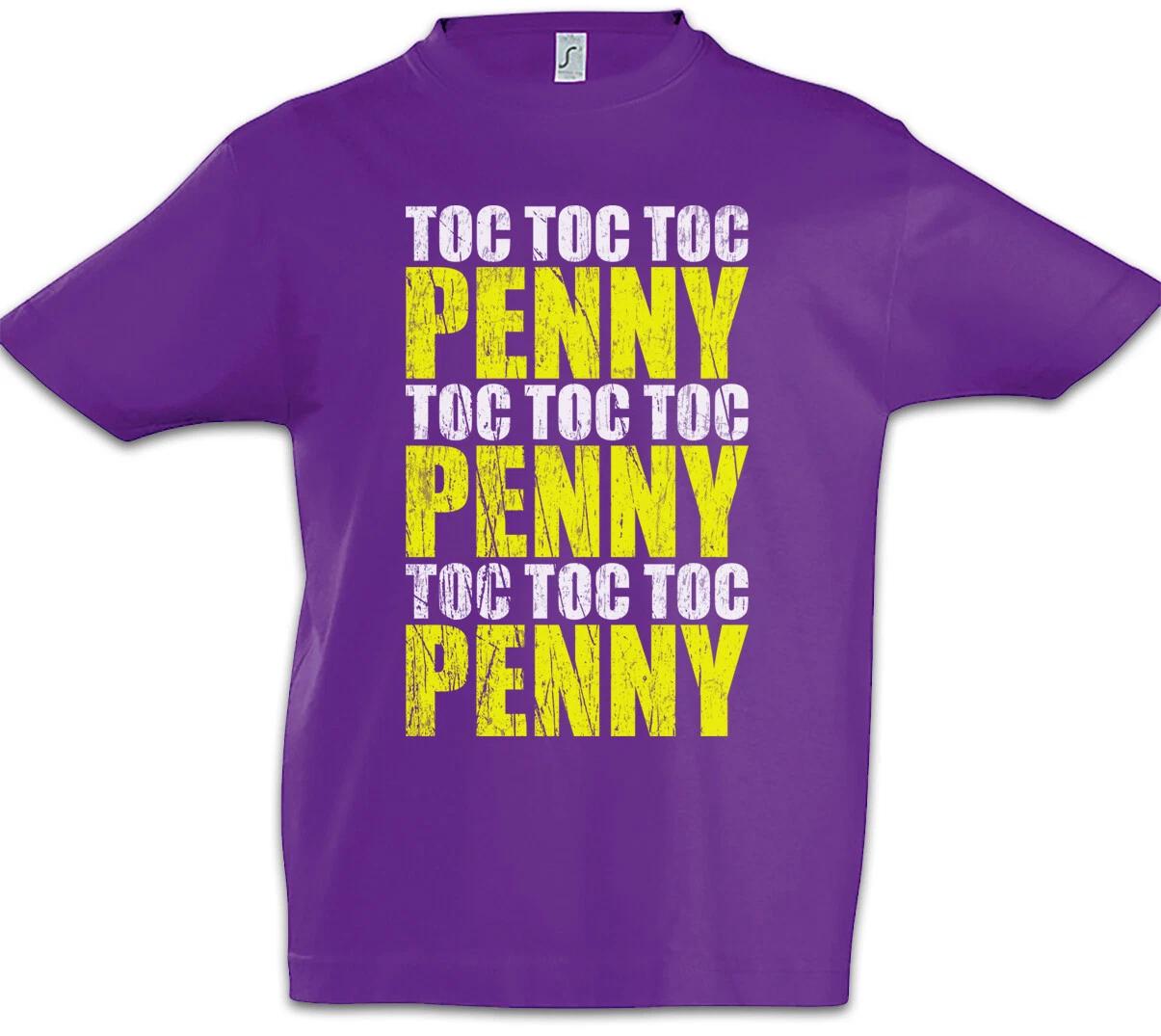 Toc Toc Toc Penny Kids Boys kids boys T-Shirt The Big Fun Sheldon Bang Door Theory Door 100