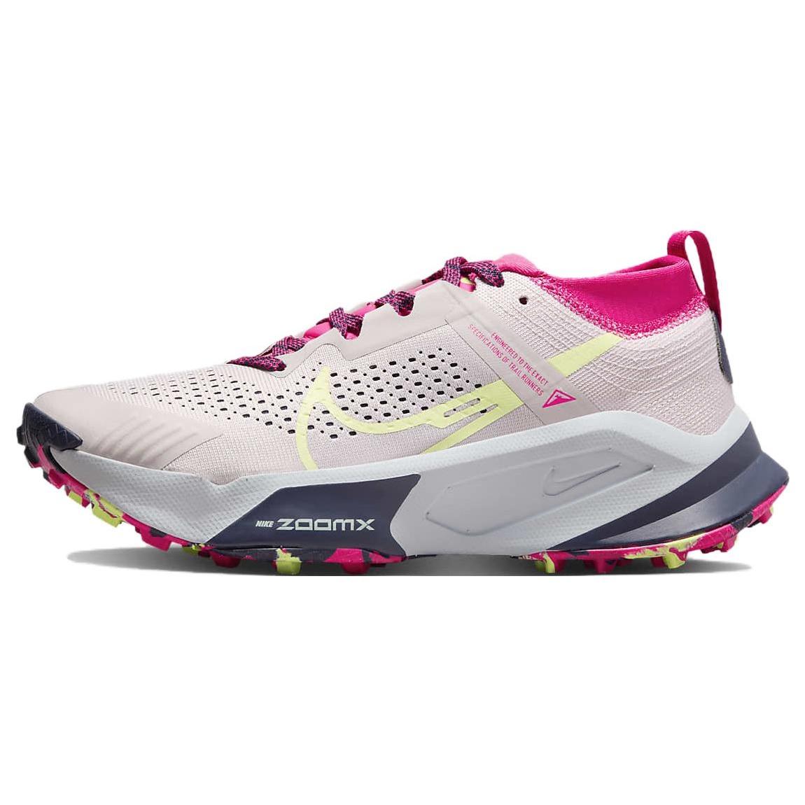 (WMNS) Nike ZoomX Zegama Platinum Violet Luminous Green Women s DH0625-002 EU 41