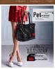Qian Dian Women's Genuine Leather Tote: 2025 New Fashion Large Cowhide Shoulder and Crossbody Bag.