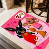 Bing's Colorful Adventure Floor Rug Office Rug Perfect for Game Room Study room Dining Room Outdoor Anti-slip Rug Anime Office Decor