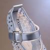 Kids Girls Fragrant Style Flat Shoes, Spring Summer Crystal Shallow Mouth Princess Casual Loafers
