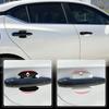 Adesivo para Maçaneta de Porta de Carro Fibra de Carbono Resistente a Arranhões À Prova d'Água Para Renault Clio Laguna 2 Megane 2 3 Duster Logan Captur
