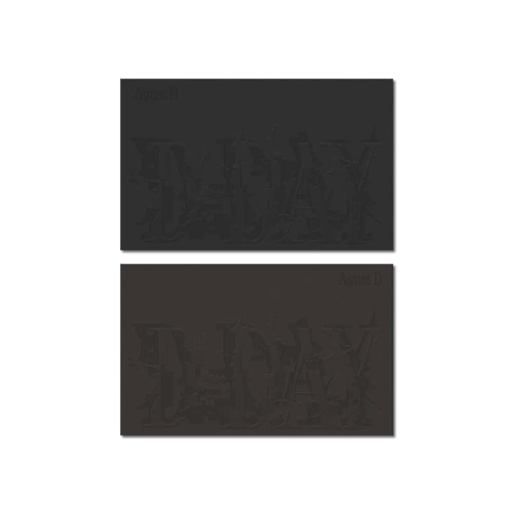 Agust D SUGA CD Versions - D-DAY [Korean Edition] (2 SET)