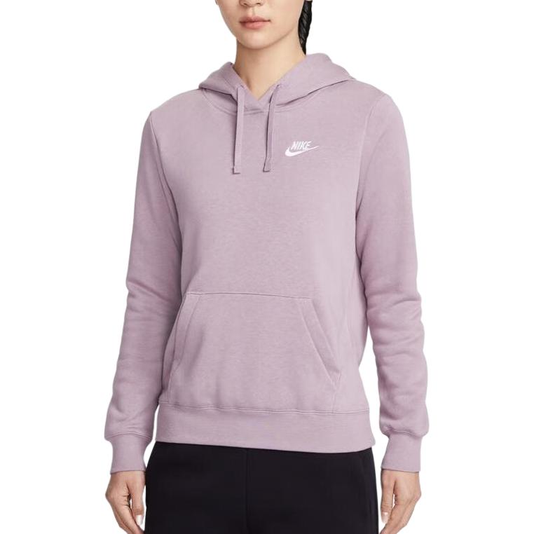 

Nike Club Womens NSW Fleece Standard Pullover Hoodie Comfortable Sweatshirt Women hoodies DQ5794-226 XL