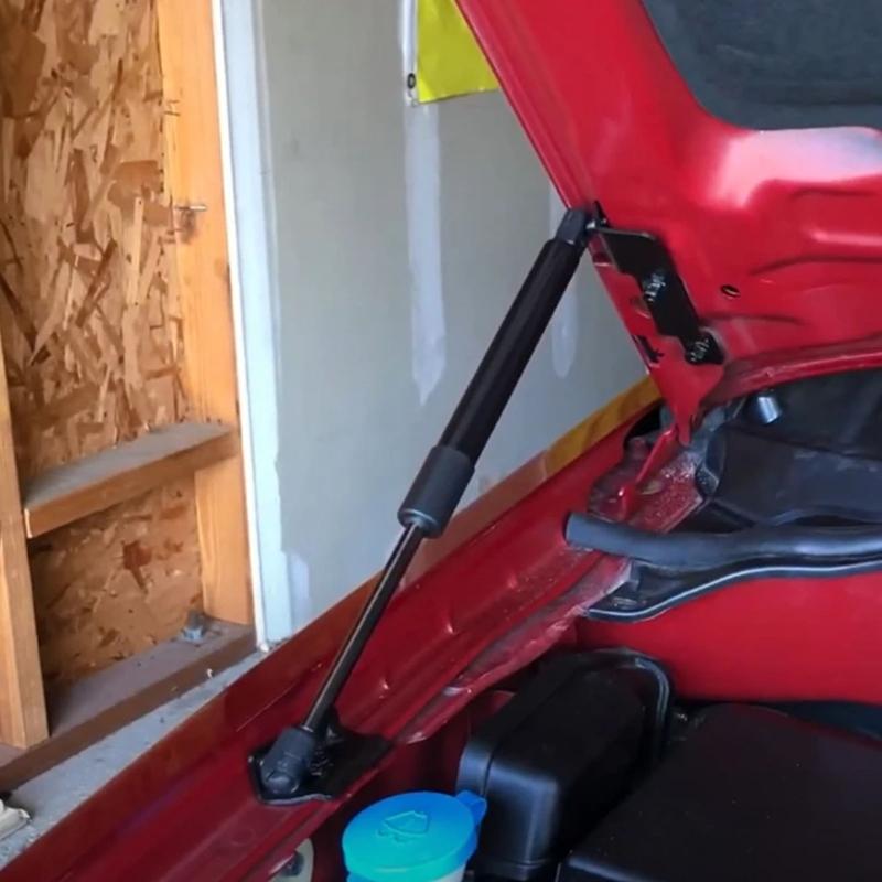 Hydraulic Bonnet Lift Support Rod Kit 700N Capacity With Mounting Brackets Easy Installation Suitable For D40 ACMAT ALTV