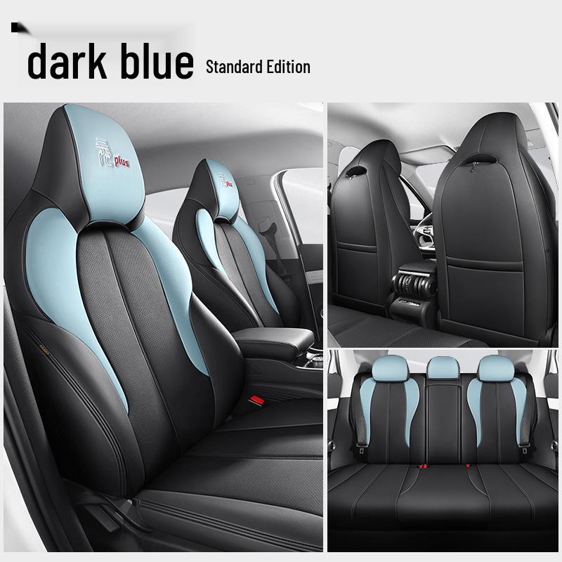 BYD Yuan Plus All-Season Leather Car Seat Covers, Full Wrap for Five Seats