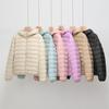Retro Fashion Casual Hooded White Duck Down Jacket Women's Winter Senior Sense Small Wavy Jacket