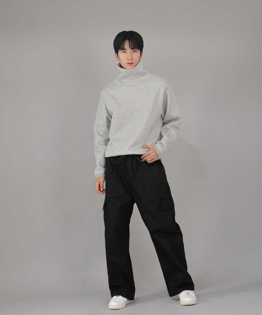 Seinteukeulu Rivet Fix Ex Wide Cargo Pants Rec-360 Black