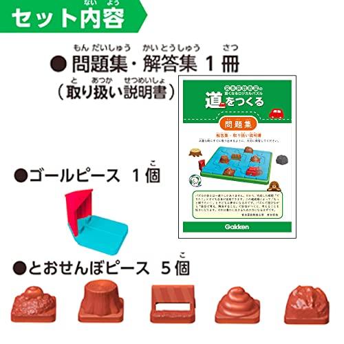 Gakken Miyamoto Math Class's Smart Logical Puzzle: Building a Path (Ages 5 and Up) 83524