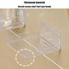 1/2Pcs Clear Acrylic Webcam &Router Hanging Holder Living Room Small Items Display Rack Shower Caddy No Drilling Shelf Organizer