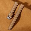 Leather Watch Strap 10mm 12mm 14mm 16mm for Men Women Universal Soft Wrist Band Ultra Thin Bracelet Pin Clasp Watch Accessories