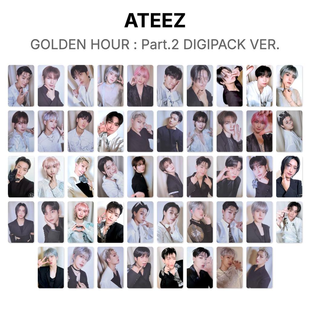 ATEEZ GOLDEN HOUR : Part.2 DIGIPACK VER. Official Photocard