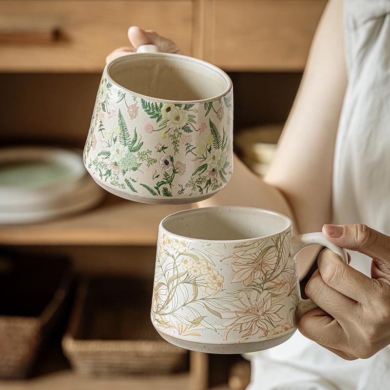 Artistic Mug High Value Water Cup Creative Belly Cup Mug Coffee Cup Breakfast Cup Ceramic Cup Beautiful