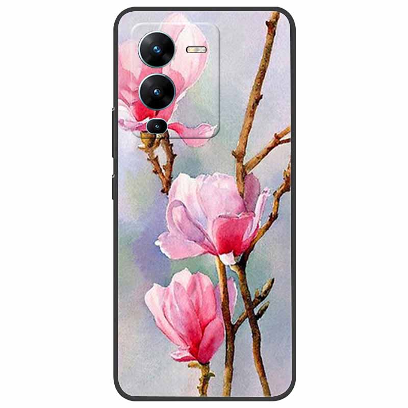 For Vivo V25 Pro Case V2158 Soft Silicone TPU Phone Cover For Vivo V25 Pro 5G Case Shockproof Capa V 25 Pro V25Pro Coque Cool