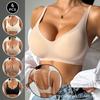 Damen Nahtloser Trägerloser BH mit herausnehmbaren Polstern, Bequem, Sexy, Push-Up