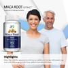 ANC Macawurzelextrakt 800mg Für reproduktives Wachstum Verbessert Energie und Ausdauer Gut für Männer und Frauen 90 Kapseln Packung von 1