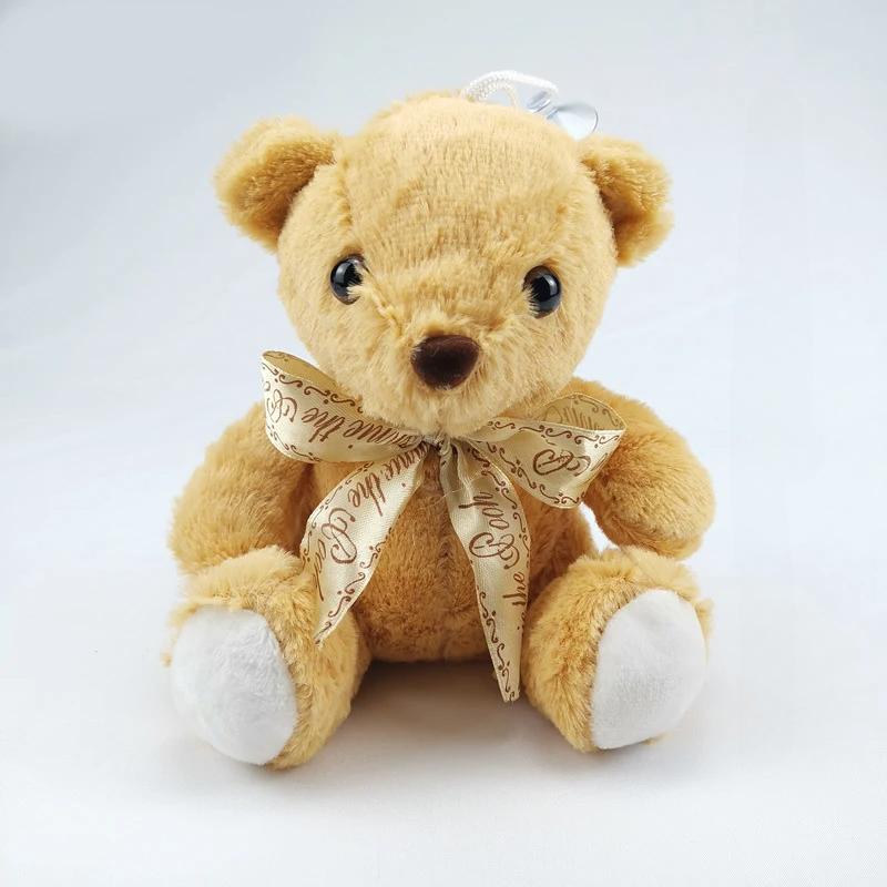 

20 см милый плюшевый мишка игрушка мягкий плюшевый мультяшный медведь животное кукла плюшевая игрушка девочка сумка кулон ребенок ребенок рождественский подарок 20cm