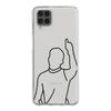 Phone Case For Samsung A13 A33 A35 A55 A73 A53 A23 A51 A71 A21S A12 A31 A41 A05s A03S A15 A25 A32 5G Clear Cover F1 Number 33