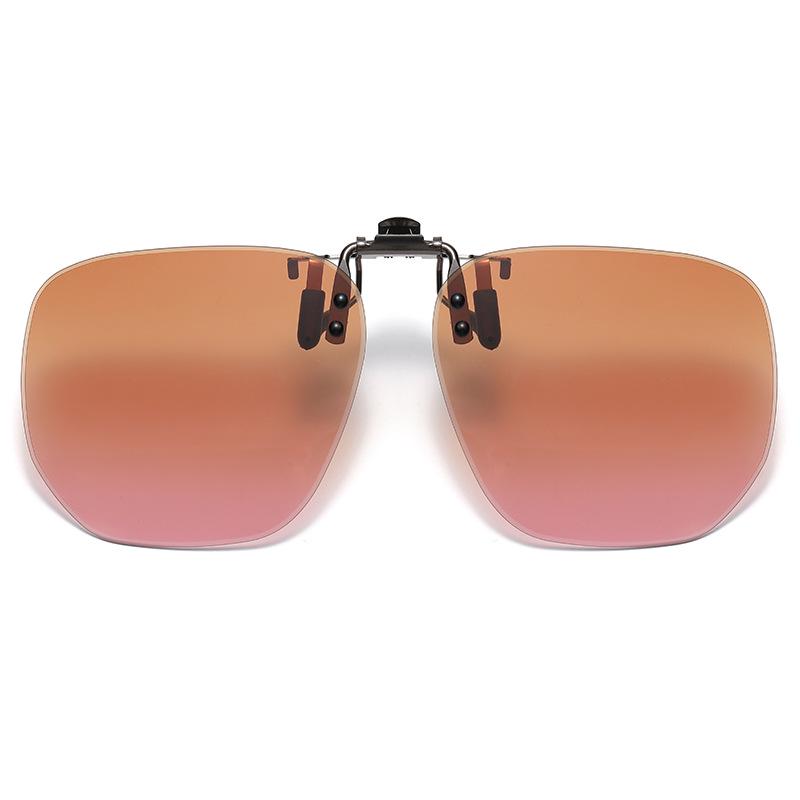 

Женские модные поляризационные фотохромные солнцезащитные очки-клипсы для близорукости 2025