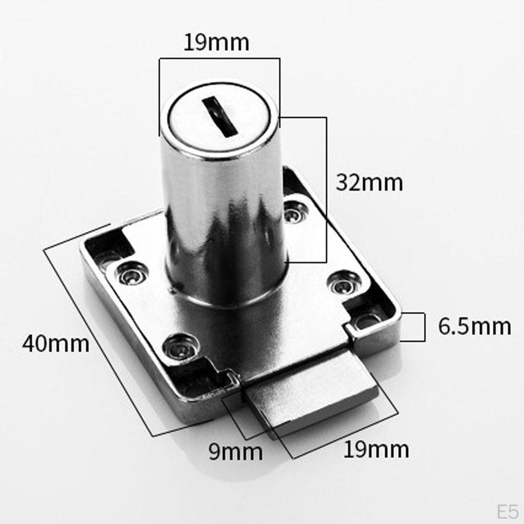 2mm 32mm Schubladen-Schrank-Schlosszylinder