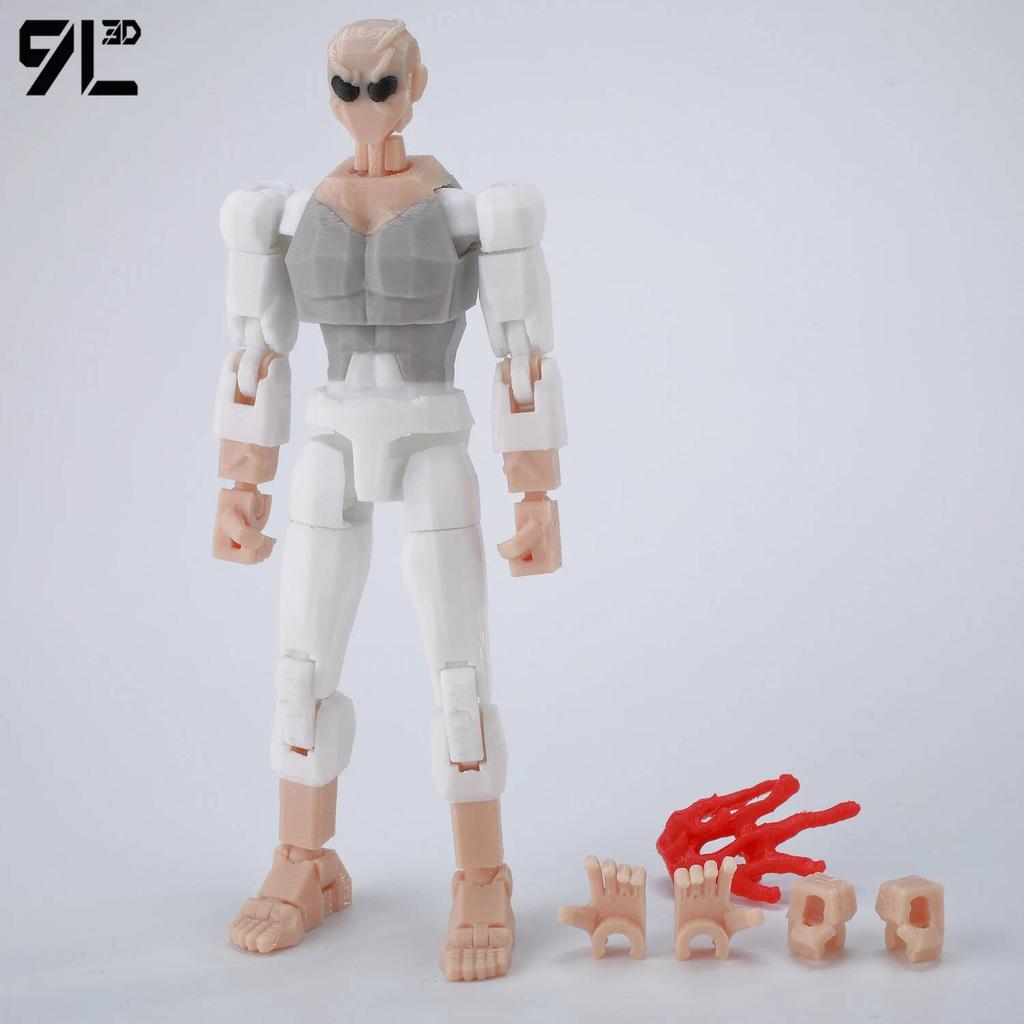 9L3D Unbeatable Mark Gay Mark Grayson Dummy13 Anime Action Poseable Collectible Model Multi-Jointed Figure Gifts For Kids Adults