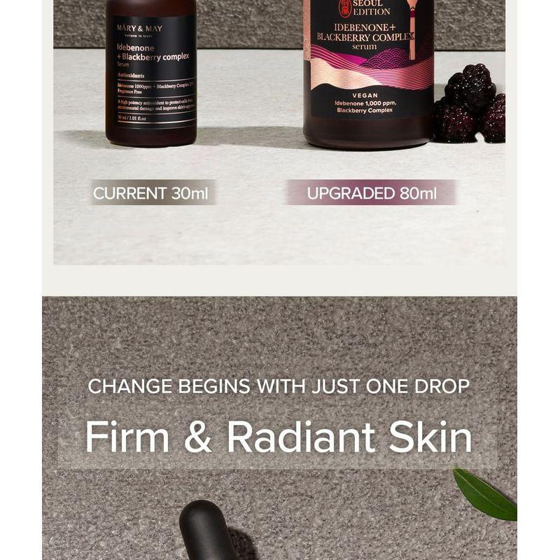 Mary&May - Idebenone + Blackberry Complex Serum Seoul Edition