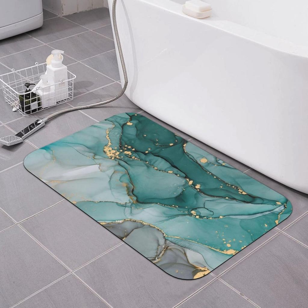 Retro Stone Door Mats Non Slip Indoor Outdoor Entrance Welcome Floor Mat Decor Rugs for Home Porch Corridor