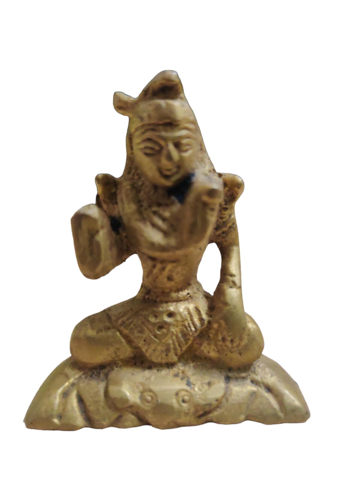 @ Brass Lord Statue Shiv Showpiece