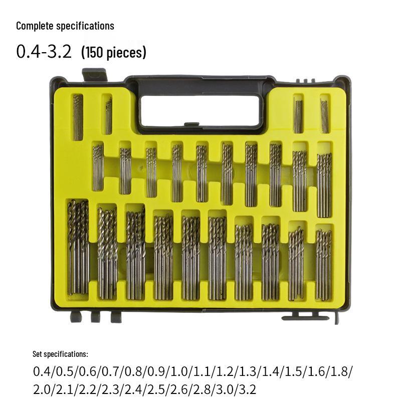 Dain High-Speed Steel Mini Twist Drill Bit Set for Woodworking and Pearl/Bodhi Seed Drilling