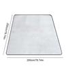 Camping Mat Foam Foil Blanket Aluminum Insulation Mat Sleeping Pad Thermal Outdoor Tent Footprint for Beach Garden Park