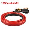 Car Led Rear Brake Light Strip High Mount Brake Stop Turn Signal Light Auto Running Warning Driving Drl Tail Lamp 100Cm 12V