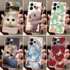 Jelly Casing For OPPO Reno15 F 5G Capa Reno 15 Pro Max 15PRO Clear Silicone Soft TPU Back Cover Cute Cat Rabbit Heart Phone Case