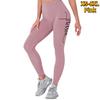 Blå bokstaver for kvinner Stretch Yoga Leggings Fitness Løpe Gym Sport Aktive bukser