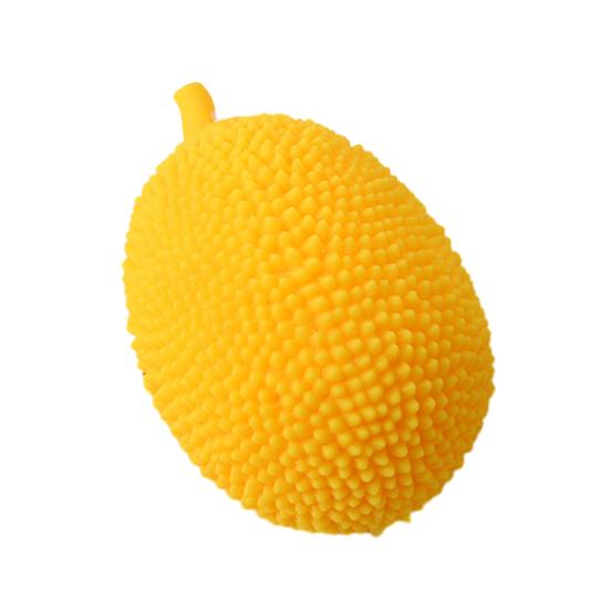 

Simulation Jackfruit Squeeze Toy Anxiety Relief Soft Stress Ball Decompression Simulated Fruit Sensory Toy Hand Exercise Tools жёлтый