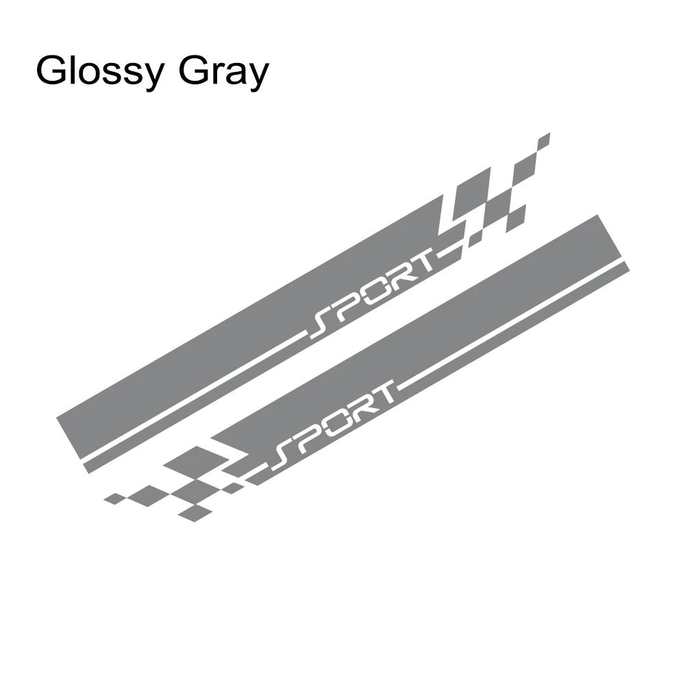 Auto Seitenstreifen Aufkleber Sport Racing Sticker Vinyl Aufkleber Grafiken Dekoration Tuning Zubehör für Toyota Yaris Cross GR Hybrid