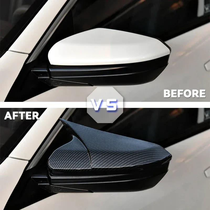 Fit For Honda Civic 2016 2017 2018 Car Accessories Side Rearview Mirror Cap Wing Mirror Cover