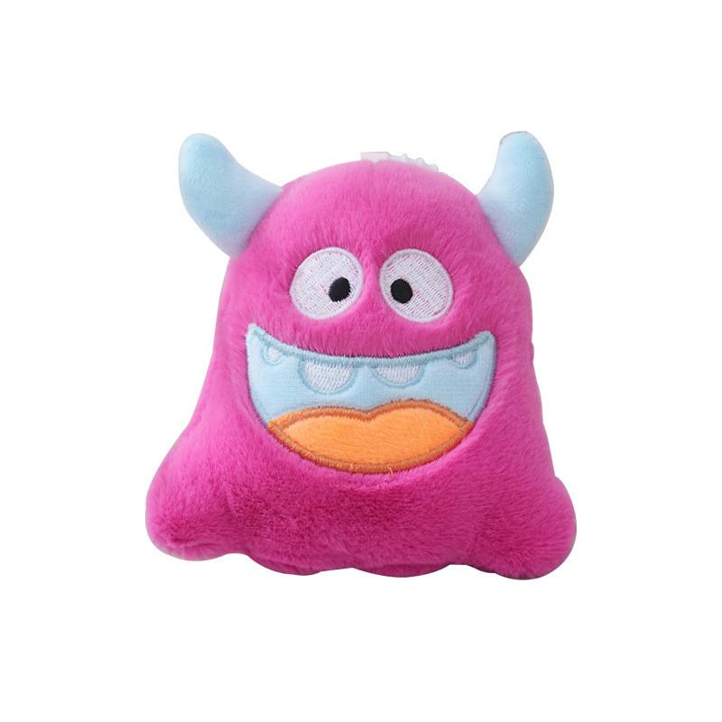Cute Adorable Cartoon Plush Monster Keychain Doll Accessory For Bags And Backpacks